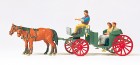 75153 Preiser Coach, open. Ready-made model